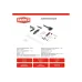 Дрель (мини) Hammer Flex MD050B, 12 В, 1-3.2 мм, 15000 об/мин + аксессуары 80 шт, в блистере