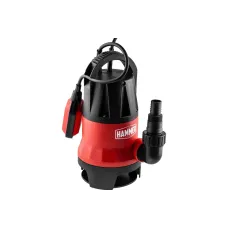 Насос дренажный Hammer NAP550D, 550 Вт, 10000 л/ч, высота 7 м, частицы до 35 мм