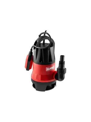 Насос дренажный Hammer NAP550D, 550 Вт, 10000 л/ч, высота 7 м, частицы до 35 мм