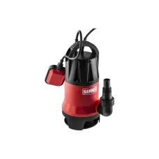 Насос дренажный Hammer NAP750D, 750 Вт, 13000 л/ч, высота 8 м, частицы до 35 мм