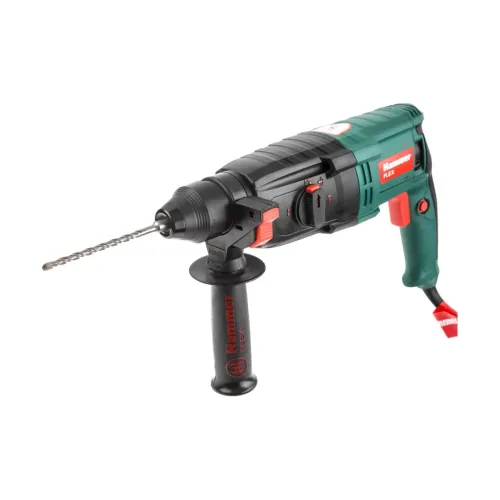 Перфоратор Hammer PRT800D, 800 Вт, SDS+, 26 мм, 0-1245 об/мин, 2.6 Дж, 3 режима, кейс