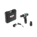 Аккумуляторная дрель Hammer ACD122QC, 12 В, 2x2 Ач Li-ION, 10 мм, 0-350/0-1400 об/мин, 28 Нм