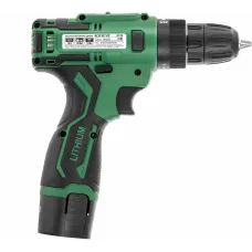 Аккумуляторная дрель промо Hammer ACD12/2C, 12 В, 2x1.5 Ач Li-ION, 10 мм, 0-350/0-1350 об/мин, 26 Нм, кейс