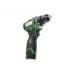 Аккумуляторная дрель бесщеточная Hammer ACD12BLC, 12 В, 2x2 Ач Li-ION, 10 мм, 0-400/0-1350 об/мин, 32 Нм, в кейсе
