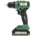 Аккумуляторная дрель бесщеточная Hammer ACD18BLC, 18 В, 2x2 Ач LiION, 10 мм, 0-400/0-1400 об/мин, 45 Нм, в кейсе