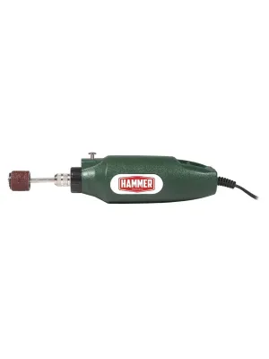 Дрель (мини) Hammer MD050A, 12 В, 1-3.2 мм, 15000 об/мин, + аксессуары 80 шт, в блистере