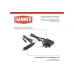 Дрель (мини) Hammer MD050A, 12 В, 1-3.2 мм, 15000 об/мин, + аксессуары 80 шт, в блистере