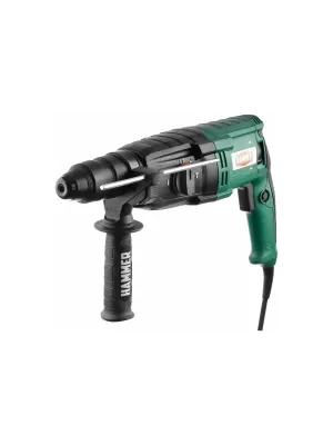 Перфоратор Hammer PRT850CE, 850 Вт, SDS+, 26 мм, 0-1245 об/мин, 2.8 Дж, 3 режима, кейс