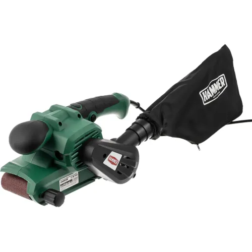 Шлиф.машинка ленточная Hammer LSM900D, 900 Вт, 290 м/мин, лента 457x75 мм