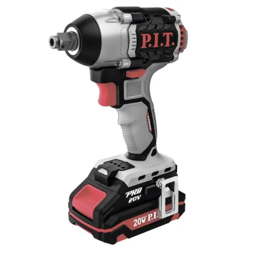Акк. гайковерт P.I.T. PIW20H-300B/4 IMPACT, бесщеточный, 20 В, 300 Нм, 1/2