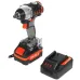 Акк. гайковерт P.I.T. PIW20H-300B/4 IMPACT, бесщеточный, 20 В, 300 Нм, 1/2
