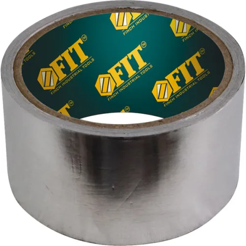 Лента клейкая FIT 50мм*25м, алюминиевая (11672i)