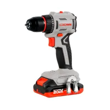 Дрель-шуруповерт аккумуляторная CROWN CT21131HMX-2 BMC, 20В B3+, бесщеточный, 2х2.0 Ач, 50 Нм