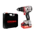 Аккумуляторная ударная дрель-шуруповерт BL CROWN CT21127HMX-4 BMC 20 В, 50/100 Нм, АКБ 2*4 Ач, ЗУ 4 А, кейс