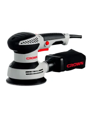 Эксцентриковая шлифовальная машина CROWN CT13663V, 320 Вт, 125 мм