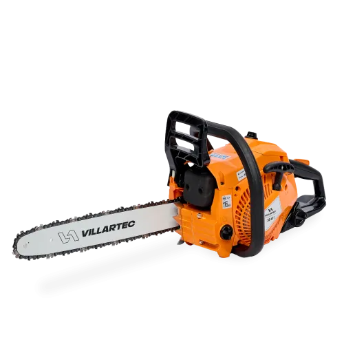 Бензопила VILLARTEC SB401 + Подарок: Масло 2T 100мл / Масло Адгезионное 1л / Цепь 3/8