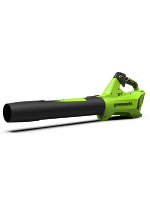 Аккумуляторное воздуходувное устройство GREENWORKS G24BIII, 24V, 9.1 м³/мин, 145 км/ч, 3.5 кг, без АБ и ЗУ (2409607)