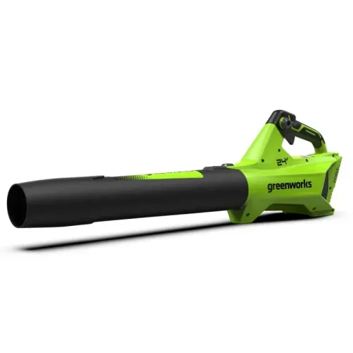 Аккумуляторное воздуходувное устройство GREENWORKS G24BIII, 24V, 9.1 м³/мин, 145 км/ч, 3.5 кг, без АБ и ЗУ (2409607)