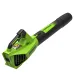 Аккумуляторное воздуходувное устройство GREENWORKS G24BIII, 24V, 9.1 м³/мин, 145 км/ч, 3.5 кг, без АБ и ЗУ (2409607)
