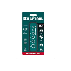 Кондуктор KRAFTOOL Woodsniper 121, 6 отверстий 4 - 12 мм, кондуктор для сверления под углом 45° и 90°