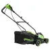 Аккумуляторная газонокосилка GREENWORKS GD40LM361, 40V, 36 см, бесщеточная, c 1хАКБ 4Ач и ЗУ
