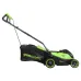 Аккумуляторная газонокосилка GREENWORKS GD40LM361, 40V, 36 см, бесщеточная, c 1хАКБ 4Ач и ЗУ