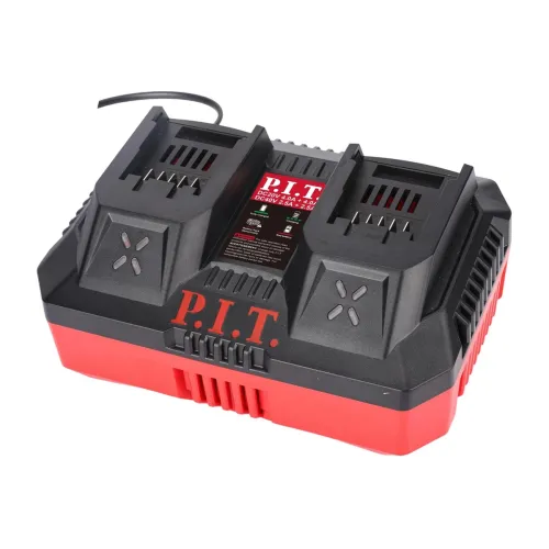 Зарядное устройство P.I.T. PC20401 двухпортовое (20В/40В, 4.0А/2.5А, 220 Вт, акб 20В/40В OnePower)