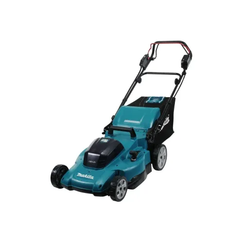 Аккумуляторная газонокосилка MAKITA DLM539Z, LXT 2х18В, 860 Вт, 53 см, травосборник 70 л, привод 2,5-5 км/ч, 4в1, XPT, без АКБ и З/У