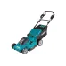 Аккумуляторная газонокосилка MAKITA DLM539Z, LXT 2х18В, 860 Вт, 53 см, травосборник 70 л, привод 2,5-5 км/ч, 4в1, XPT, без АКБ и З/У