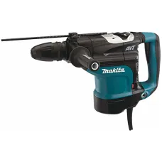 Перфоратор SDS-max MAKITA HR4511C, 1300 Вт, 45 мм, 2 реж, 2.7-13 Дж, 1250-2750 у/м, 7.8 кг, кейс, AVT, антивиб. рукоятка