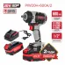 Аккумуляторный гайковерт ударный P.I.T. PIW20H-600A/2, 20 В, 600 Нм, 1/2