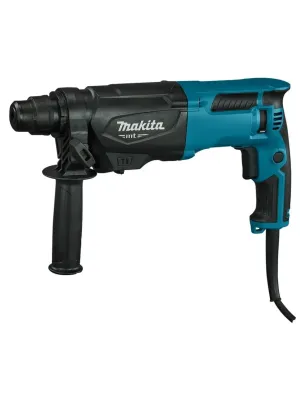 Перфоратор MAKITA M8701B, SDS+, 800 Вт, 26 мм, 3 реж, 2.3 Дж, 0-4500 у/м, 2.7 кг, кейс
