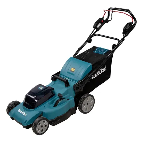 Акк. газонокосилка самоходная MAKITA DLM481CT2, LXT 2х18 В, 860 Вт, 48 см, 62 л, 2.5-5 км/ч, 4 в 1, XPT (2xBL1850B, DC18SH)