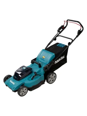 Акк. газонокосилка MAKITA DLM480CT2, LXT 2х18 В, 860 Вт, дека 48 см, 62 л, 4 в 1, XPT, (2xBL1850B, DC18SH)