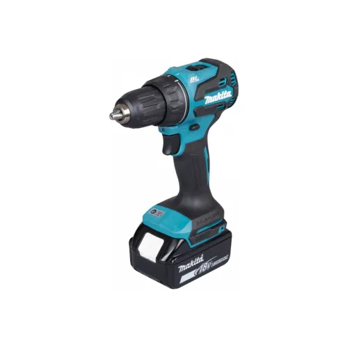 Аккумуляторная дрель ударная MAKITA DHP490SF1J, LXT 18В BL XPT 13мм 50/27Нм 1х3,0 Ач АКБ ЗУ Makpac2