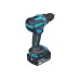 Аккумуляторная дрель ударная MAKITA DHP490SF1J, LXT 18В BL XPT 13мм 50/27Нм 1х3,0 Ач АКБ ЗУ Makpac2