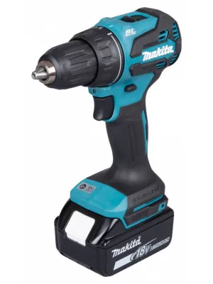 Аккумуляторная дрель ударная MAKITA DHP490SFJ, LXT 18В, BL XPT, 13 мм, 50/27 Нм, 2х3,0 Ач АКБ, ЗУ, Makpac2