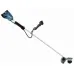 Аккумуляторный триммер MAKITA DUR368APT2, LXT BL 2х18 В, 550 Вт, велорукоятка, нож 4T, d-23см, М10xLH, (2xBL1850B, DC18RD)