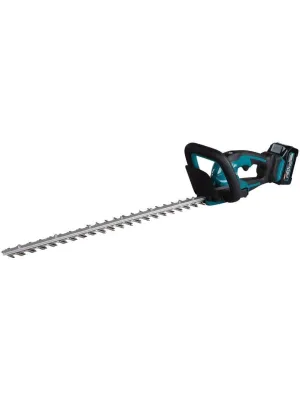 Аккумуляторный кусторез MAKITA UH021GD101, XGT BL 40vMAX, 460 Вт, 60 см, 4200 рез/мин, диам.раск. 20 мм, (BL4025, DC40RA)