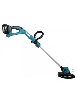 Аккумуляторный триммер MAKITA DUR193RF, LXT 18В, 2в1 трим/кромкорез, d-26 см, телескоп штанг, XPT,  BL1830B, DC18RC