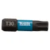 Насадка MAKITA бита T30,  Impact Black 25 мм, C-form, 2 шт.