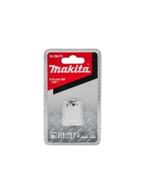 Коронка биметаллическая MAKITA BiM 16x20 для листового металла