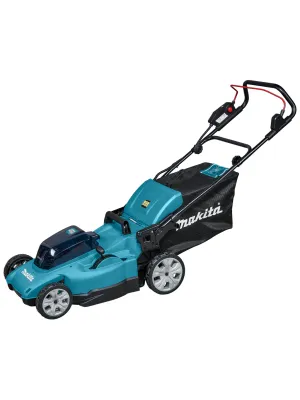 Аккумуляторная газонокосилка MAKITA DLM480Z, LXT 2х18 В, 860 Вт, дека 48 см, травосборник 62 л, 4в1, XPT (без АКБ и ЗУ)