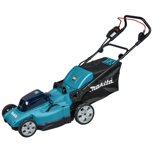 Аккумуляторная газонокосилка MAKITA DLM480Z, LXT 2х18 В, 860 Вт, дека 48 см, травосборник 62 л, 4в1, XPT (без АКБ и ЗУ)