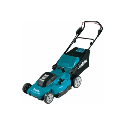 Аккумуляторная газонокосилка MAKITA DLM538CT2, LXT 2х18 В, 860 Вт, дека 53 см, 70 л, 4в1, XPT (2xBL1850B, DC18SH)