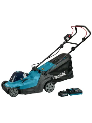 Аккумуляторная газонокосилка MAKITA LM004GM103, XGT 40vMAX, 740 Вт, ширина 42 см, травосб. 50 л, 3в1 (BL4040; DC40RC)