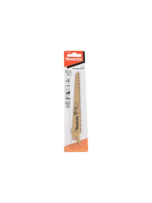 Пилки для сабельных пил MAKITA для дерева 150x1,2x6TPI, 2 шт.