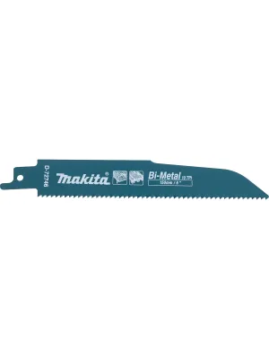 Пилки для сабельных пил MAKITA для древесины с гвоздями 152x1,25x10TPI, 2 шт.