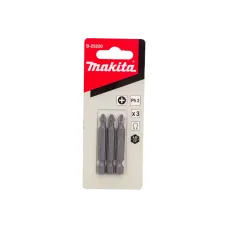 Бита MAKITA PH2, 50 мм, E-form(MZ), 3 шт (B-25220)