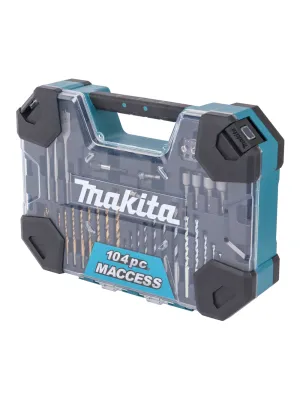 Набор MAKITA сверл MACCESS 104 шт. (E-22604)